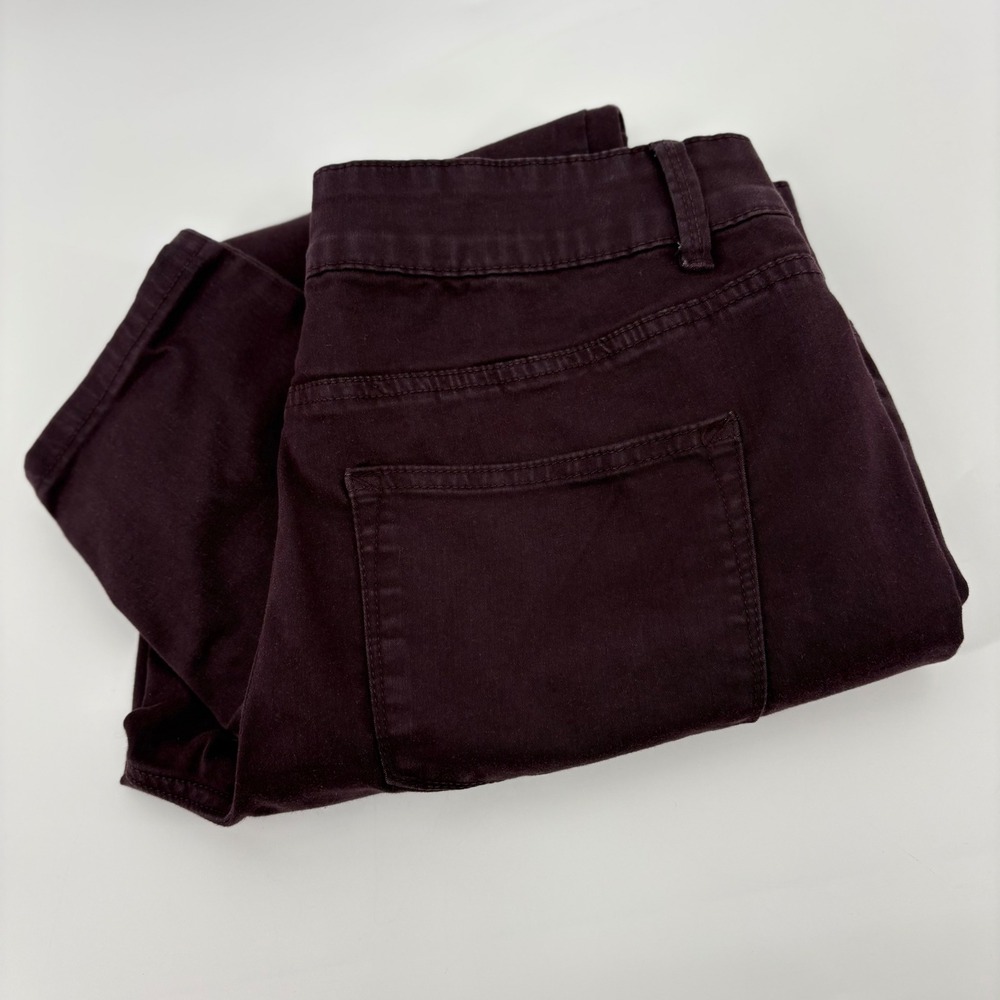 Maurices High‎ Rise Purple Skinny Jeans Women Size L